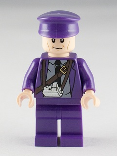 Stanley (Stan) Shunpike - Knight Bus Conductor Uniform with Black Tie and Diagonal Strap