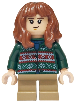 Hermione Granger - Dark Green Sweater, Dark Tan Short Legs