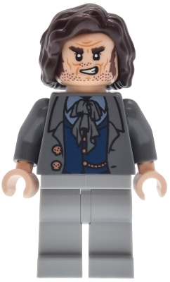 Mr. Borgin, Dark Bluish Gray Jacket