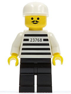 Police - Jailbreak Joe, Black Legs with White Cap