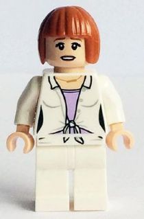 Claire Dearing - White Shirt Open