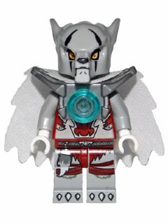 Worriz - Flat Silver Armor, Cape