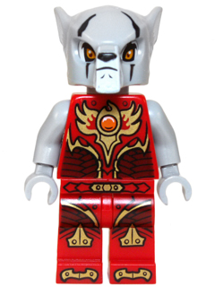 Worriz - Fire Chi, Light Bluish Gray Hands