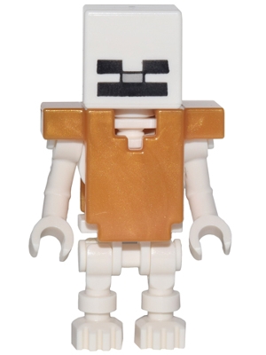 Skeleton, Minecraft - Pearl Gold Armor