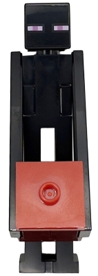 Enderman - Dark Red Block with Red Top