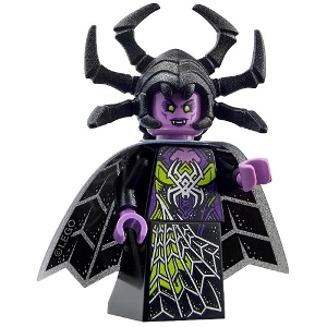 Spider Queen - Spider Mask, Cape