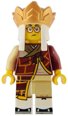 Mr. Tang - Dark Red Robe, Gold Headdress