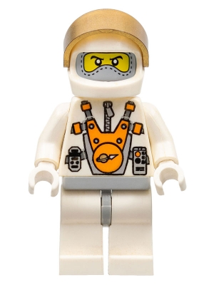 Mars Mission Astronaut with Helmet and Balaclava