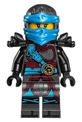 Nya - The Hands of Time, Black Armor, Single Sided Head