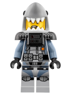 Shark Army Great White - Scuba Suit, Air Tanks