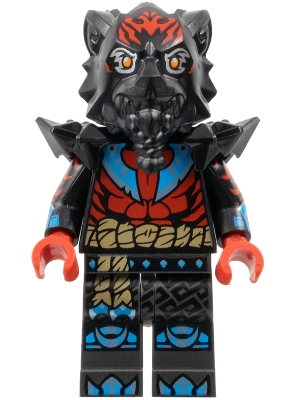 Lord Ras - Red Markings, Black Shoulder Armor