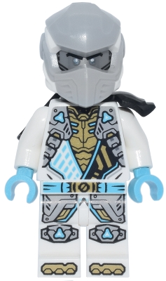 Zane - Dragons Rising, Tunic with Shoulder Armor, Head Wrap, Scabbard