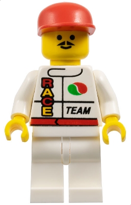 Octan - Race Team, White Legs, Red Cap