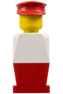 LEGOLAND - White Torso, Red Legs, Red Hat