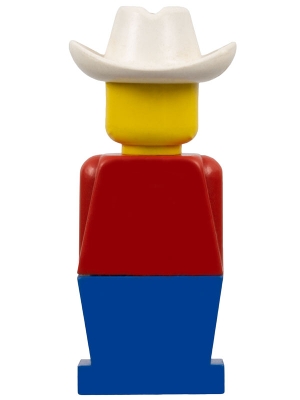 LEGOLAND - Red Torso, Blue Legs, White Cowboy Hat