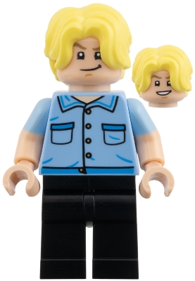 Sanji, Bright Light Blue Shirt
