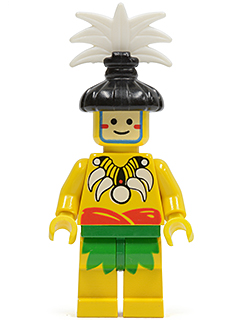 Islander, King, with Black Hair-Piece