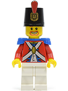 Imperial Soldier II - Shako Hat Printed, Brown Beard