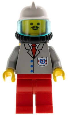 Coast Guard 2 - Red Legs, Air Tanks, White Fire Helmet