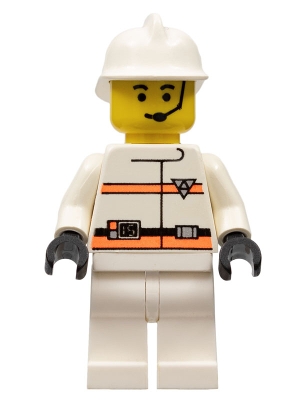 Res-Q 3 - White Fire Helmet, White Hips