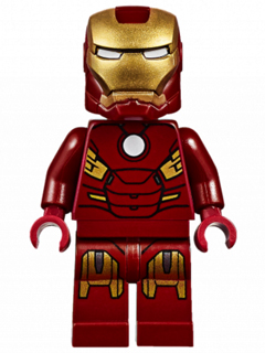 Iron Man - Mark 7 Armor, Small Helmet Visor