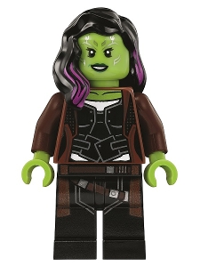 Gamora, Long Reddish Brown Coat