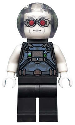 Mr. Freeze, Pearl Dark Gray, Neck Bracket