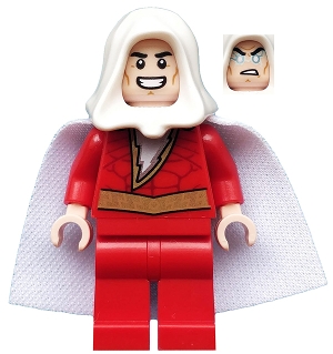 Shazam - White Hood, Spongy Cape