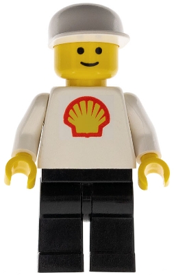 Shell - Classic - Black Legs, White Cap