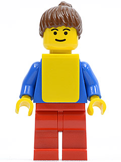 Soccer Player Womens Team, Brown Ponytail Hair, No Freckles, Yellow Vest