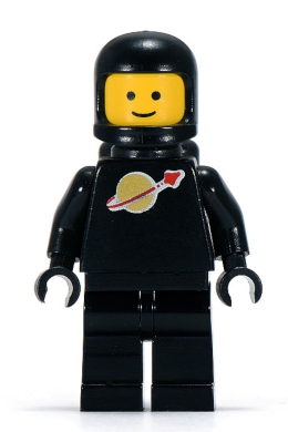Classic Space - Black with Air Tanks
