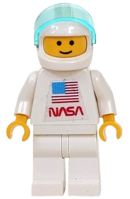 Shuttle Astronaut with NASA Sticker on Torso