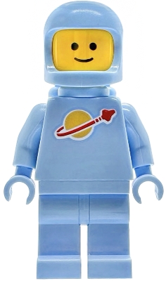 Classic Spaceman, Bright Light Blue with Airtanks