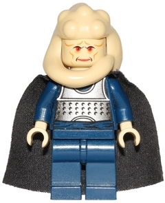 Bib Fortuna - Dark Blue Robe, Tan Skin