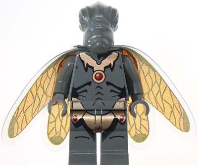 Geonosian - Dark Gray, with Wings