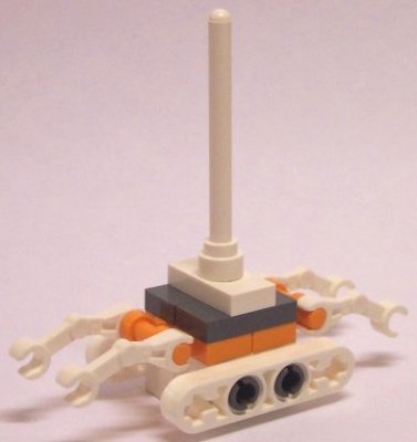 Treadwell Droid - White and Orange Body
