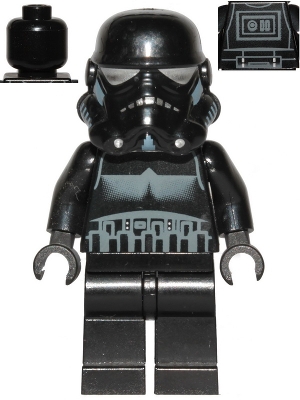 Imperial Shadow Trooper - Long Line on Back