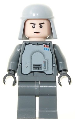 General Maximillian Veers - Chest Armor, Light Bluish Gray Helmet