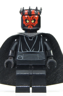 Darth Maul - Horns and Cape, Plain Legs