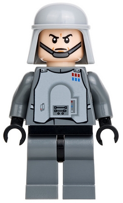 Imperial Officer with Battle Armor (Captain / Commandant / Commander) - Chin Strap
