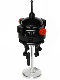 Imperial Probe Droid - Trans-Clear Dish Stand, Lever on Top