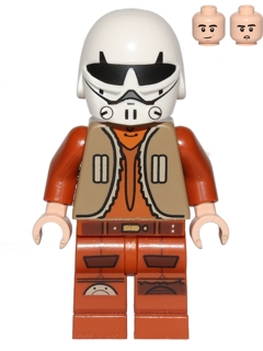 Ezra Bridger - Dark Tan Vest, Helmet