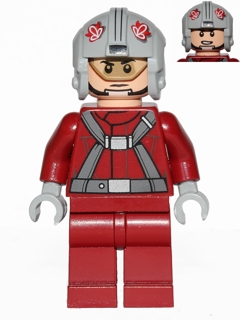 T-16 Skyhopper Pilot - Light Bluish Gray Helmet