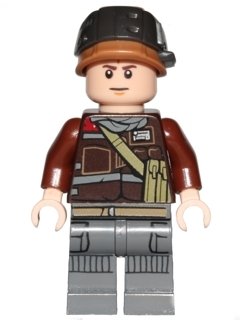 Rebel Trooper - Light Nougat Head, Helmet with Pearl Dark Gray Band (Private Calfor)
