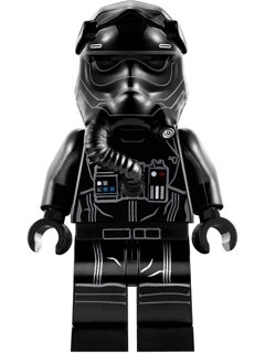 First Order TIE Pilot, Three White Lines on Helmet
