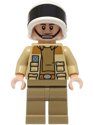 Captain Antilles - Dark Tan Shirt, Large Rank Badge