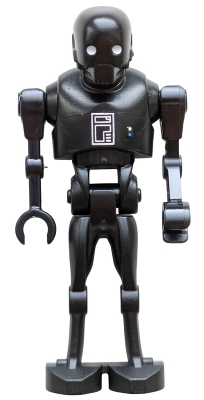 K-2SO Droid - Dark Silver Chest Panel