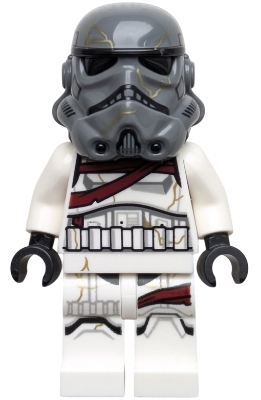 Night Trooper - Dark Bluish Gray Helmet