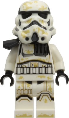 Sandtrooper™ - Plastic Pauldron, Dirt Stains