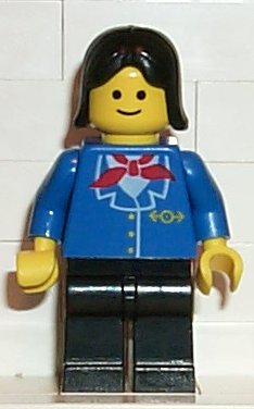 Railway Employee, Black Female Hair
